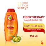 Dầu Gội Xả 2 trong 1 phục hồi tóc khô hư tổn do hóa chất Makarizo Hair Energy Olive Extract 330ml