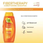 Dầu Gội Xả 2 trong 1 phục hồi sâu tăng sức đề kháng cho tóc Makarizo Hair Energy Fibertherapy Conditioning Shampoo Kiwi Extract 330ml