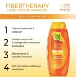 Dầu Gội Xả 2 trong 1 phục hồi sâu tăng sức đề kháng cho tóc Makarizo Hair Energy Fibertherapy Conditioning Shampoo Kiwi Extract 330ml