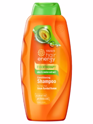 Dầu Gội Xả 2 trong 1 phục hồi sâu tăng sức đề kháng cho tóc Makarizo Hair Energy Fibertherapy Conditioning Shampoo Aloe & Melon Extract 330ml