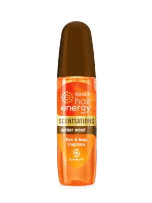 Xịt thơm khử mùi cho tóc - Hương Gỗ Hổ Phách 100ml - Hair Energy Scentsations Amber Wood