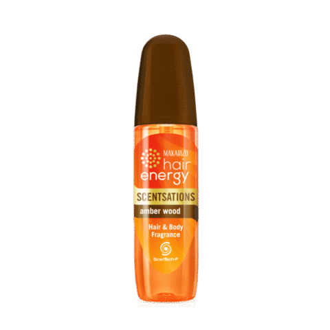 Xịt thơm khử mùi cho tóc - Hương Gỗ Hổ Phách 100ml - Hair Energy Scentsations Amber Wood